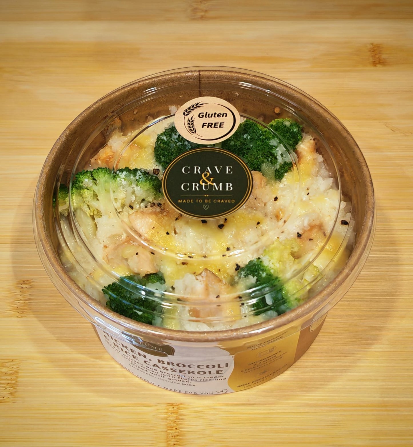 GLUTEN FREE Chicken & Broccoli Rice Casserole