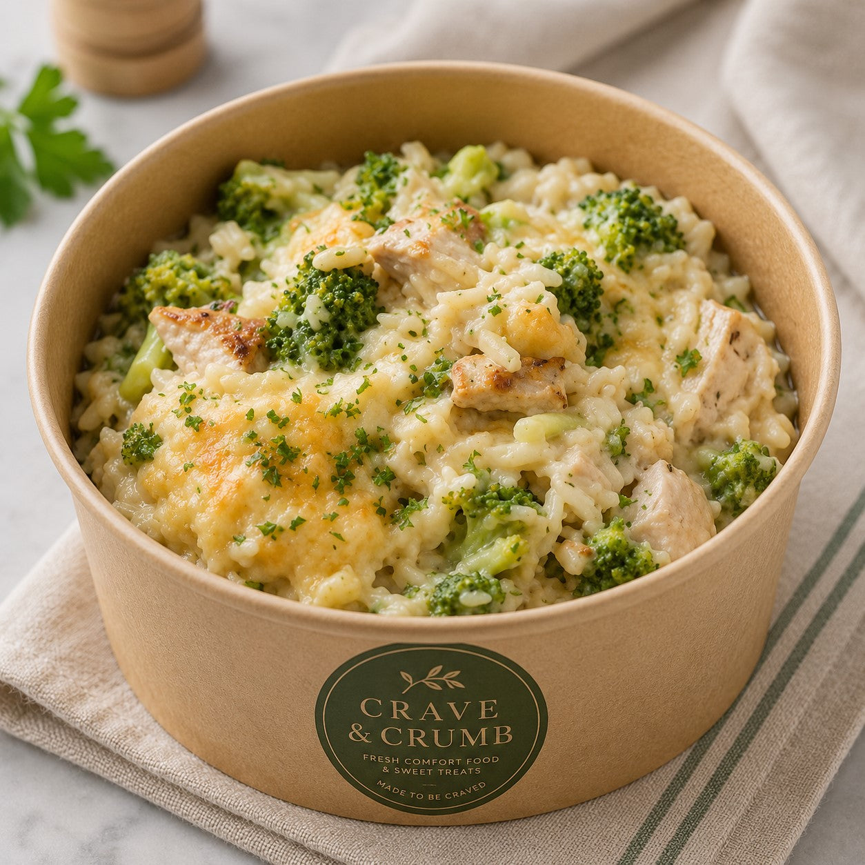 Chicken & Broccoli Rice Casserole