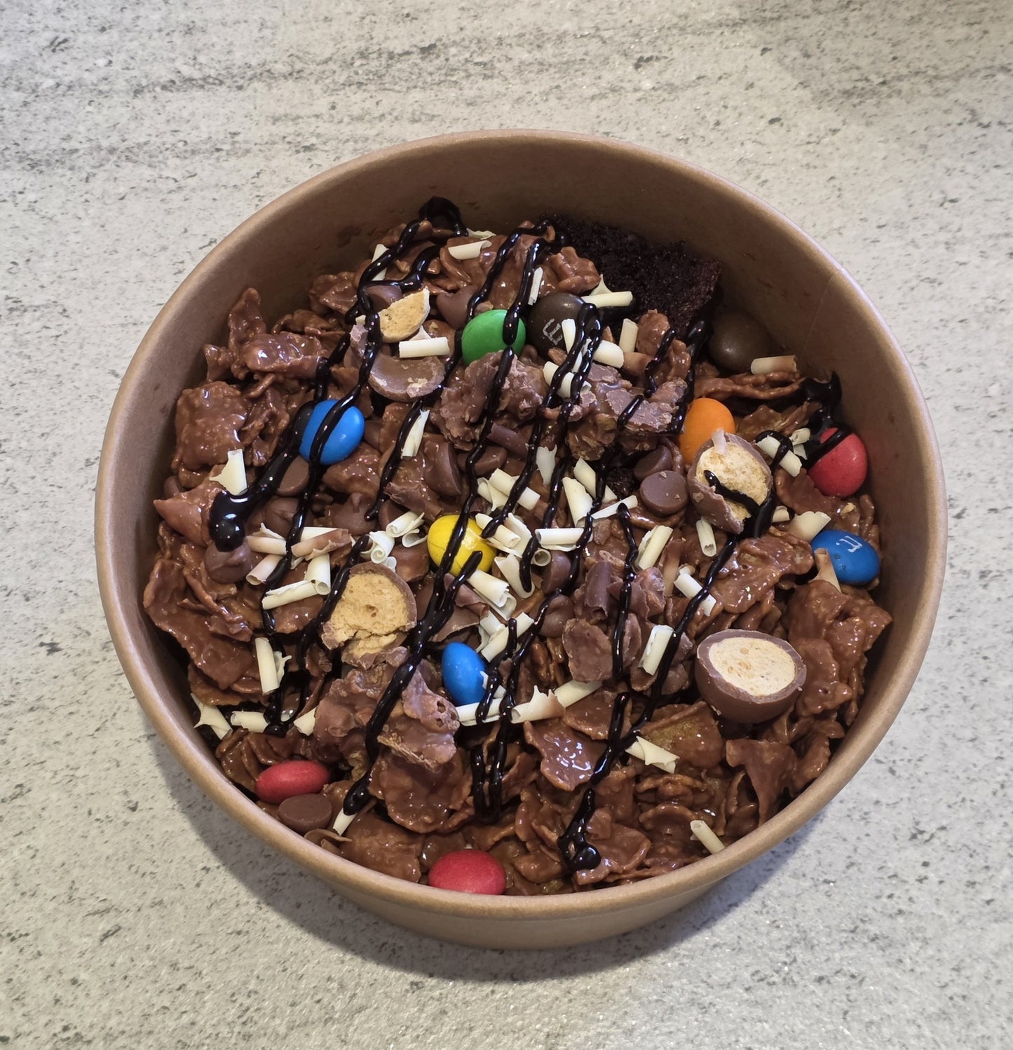 Loaded Cake & Crunch Bowl