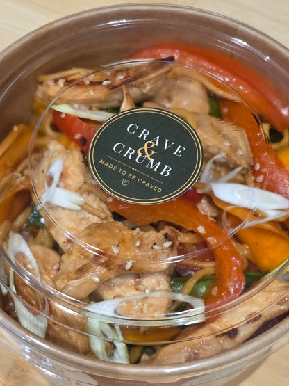 Sweet Chilli Chicken Noodle Bowl
